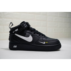 Black Nike Air Force 1 Mid 07 L.V.8 Utility Pack