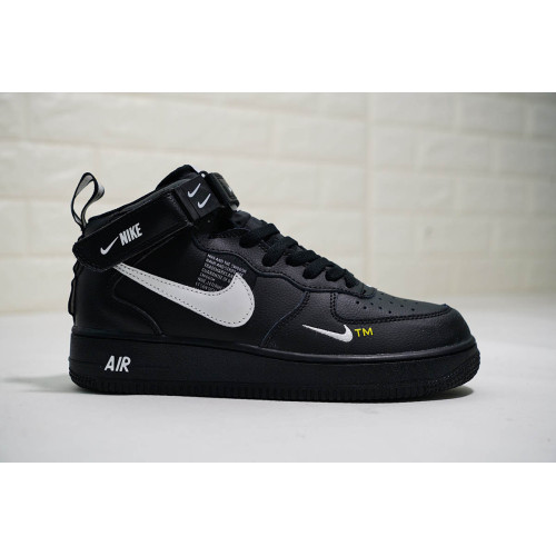 Black Nike Air Force 1 Mid 07 L.V.8 Utility Pack