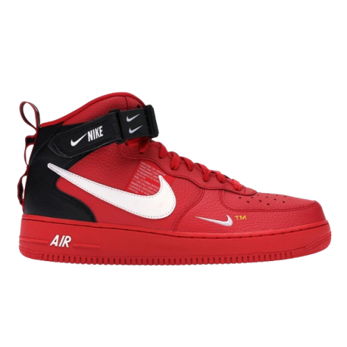 Air force 1 Mid Utility University Red